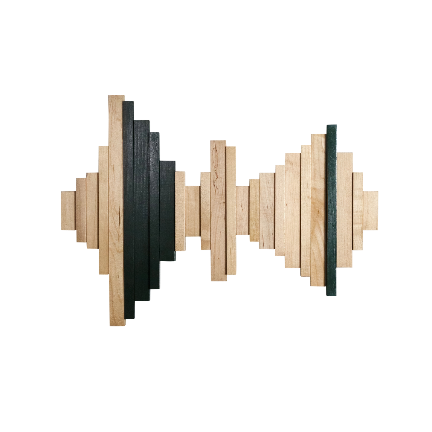 “Semper Fi” Soundwave Art – Custom Wood Audio Wall Decor for Motivation