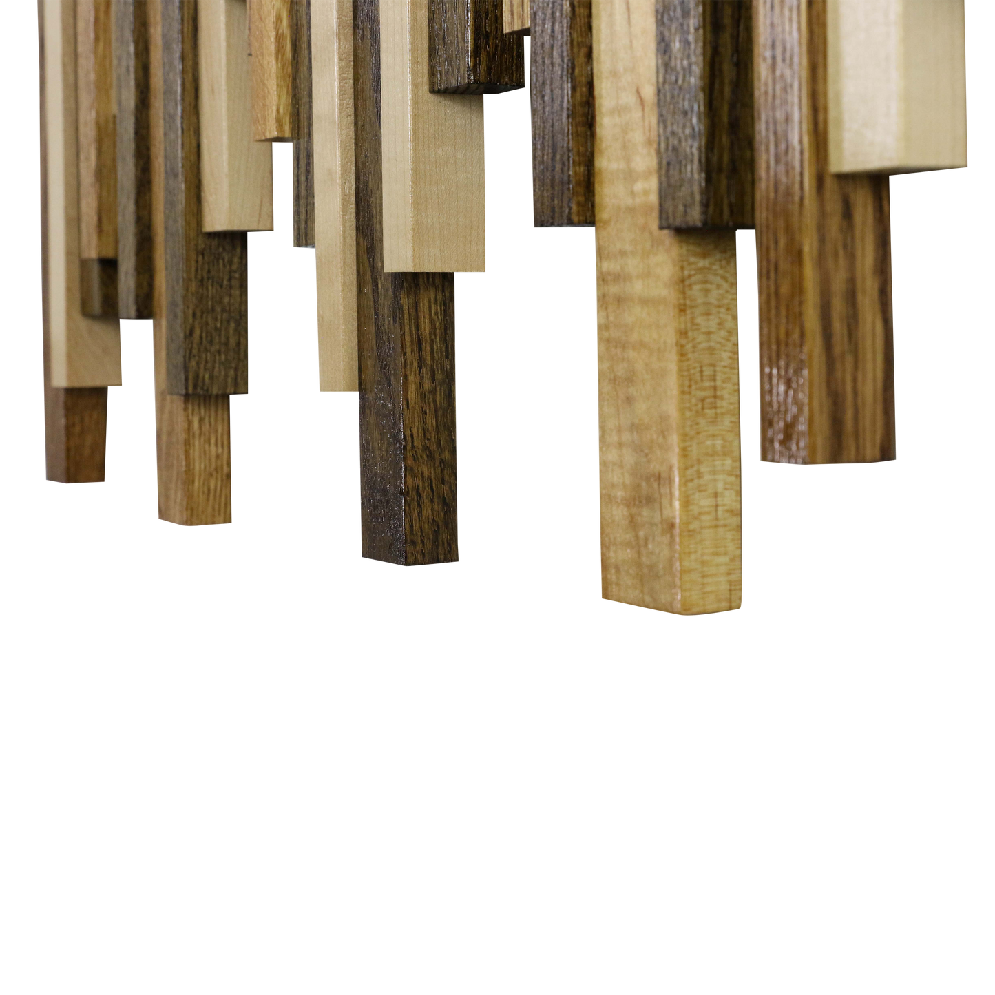 Soundwave Wall Art in Wooden Tones