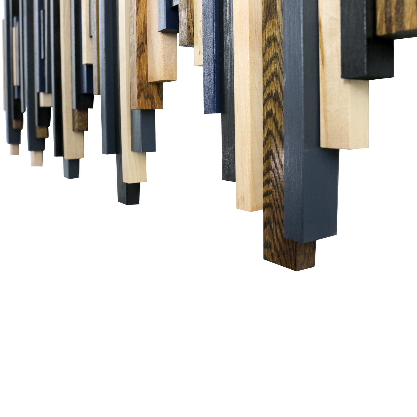 Soundwave Wall Art in Black, Brown & Navy