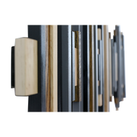 Soundwave Wall Art in Black, Brown & Gray