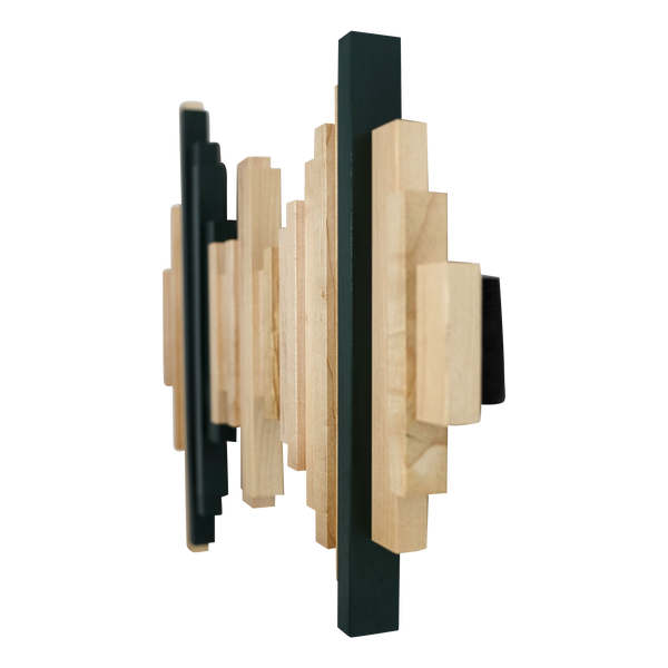 “Semper Fi” Soundwave Art – Custom Wood Audio Wall Decor for Motivation