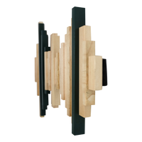 “Semper Fi” Soundwave Art – Custom Wood Audio Wall Decor for Motivation