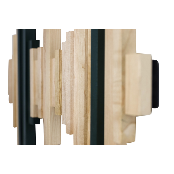 “Semper Fi” Soundwave Art – Custom Wood Audio Wall Decor for Motivation