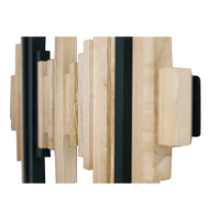 “Semper Fi” Soundwave Art – Custom Wood Audio Wall Decor for Motivation