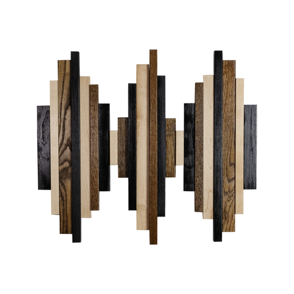 “Home Sweet Home” Soundwave Art – Handcrafted Wooden Wall Decor for Homeowners