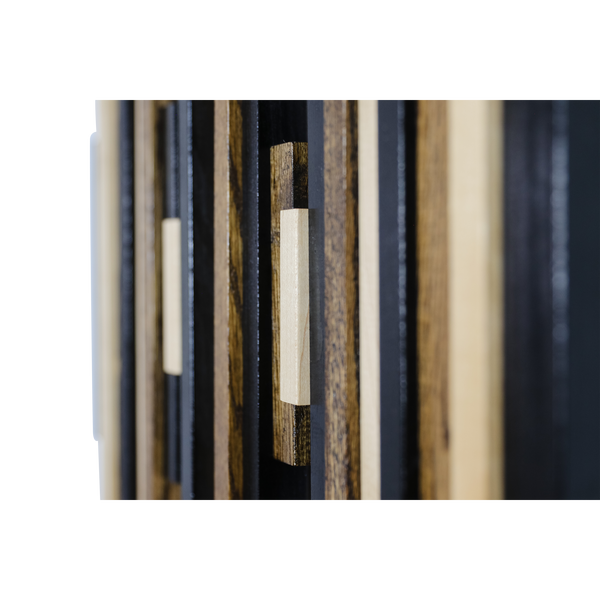 “Home Sweet Home” Soundwave Art – Handcrafted Wooden Wall Decor for Homeowners