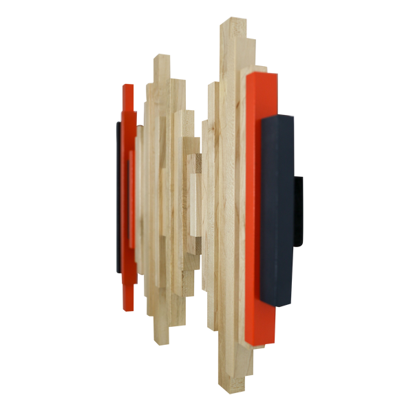 “Namaste” Wooden Soundwave Art – Mindful Yoga-Inspired Wall Decor Gift