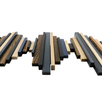 Soundwave Wall Art in Black, Brown & Navy